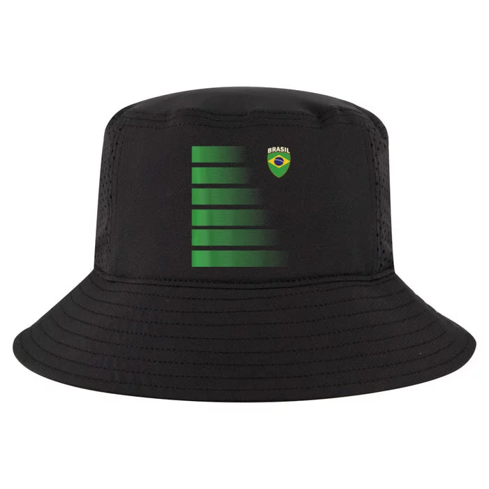 Brazilian Soccer Jersey Brazil Football Brazil Flag Cool Comfort Performance Bucket Hat