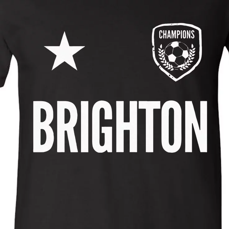 Brighton Soccer Jersey V-Neck T-Shirt