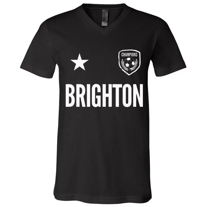 Brighton Soccer Jersey V-Neck T-Shirt