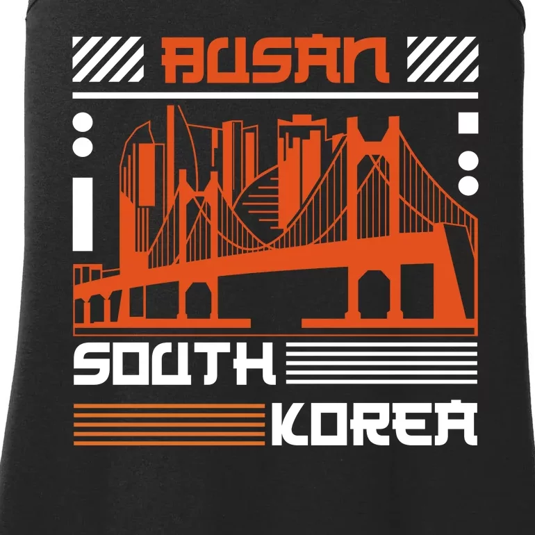 Busan South Korea Ladies Essential Tank