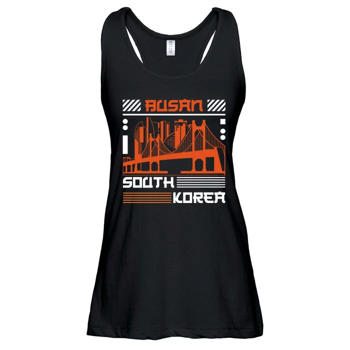 Busan South Korea Ladies Essential Flowy Tank