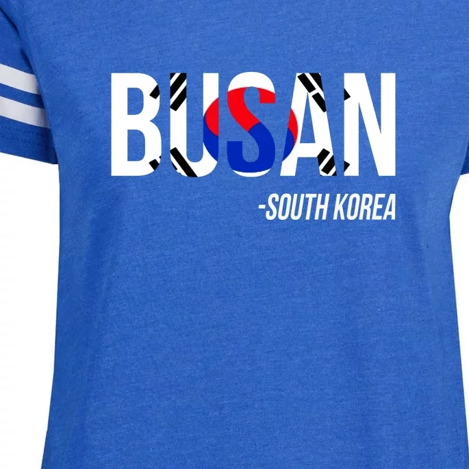 Busan South Korea Enza Ladies Jersey Football T-Shirt