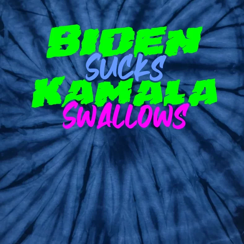 Biden Sucks Kamala Swallows Tie-Dye T-Shirt