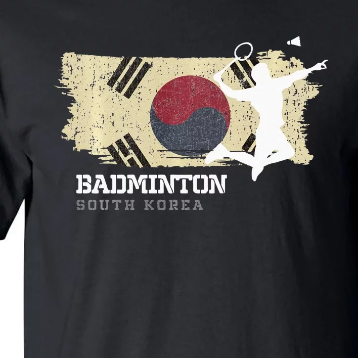 Badminton South Korea Net Games Player Badminton Tall T-Shirt