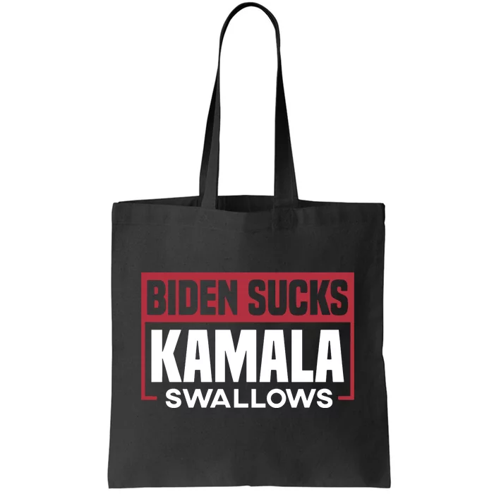 Biden Sucks Kamala Swallows Tote Bag