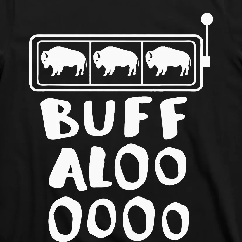 Buffalo Slots Lucky Casino Wear T-Shirt