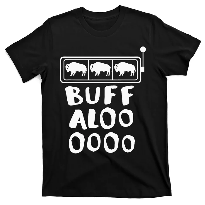 Buffalo Slots Lucky Casino Wear T-Shirt