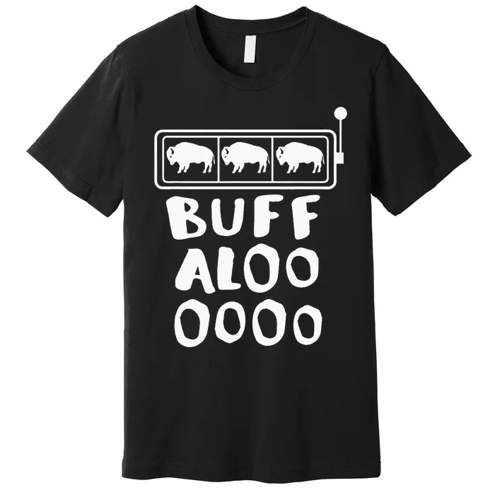 Buffalo Slots Lucky Casino Wear Premium T-Shirt