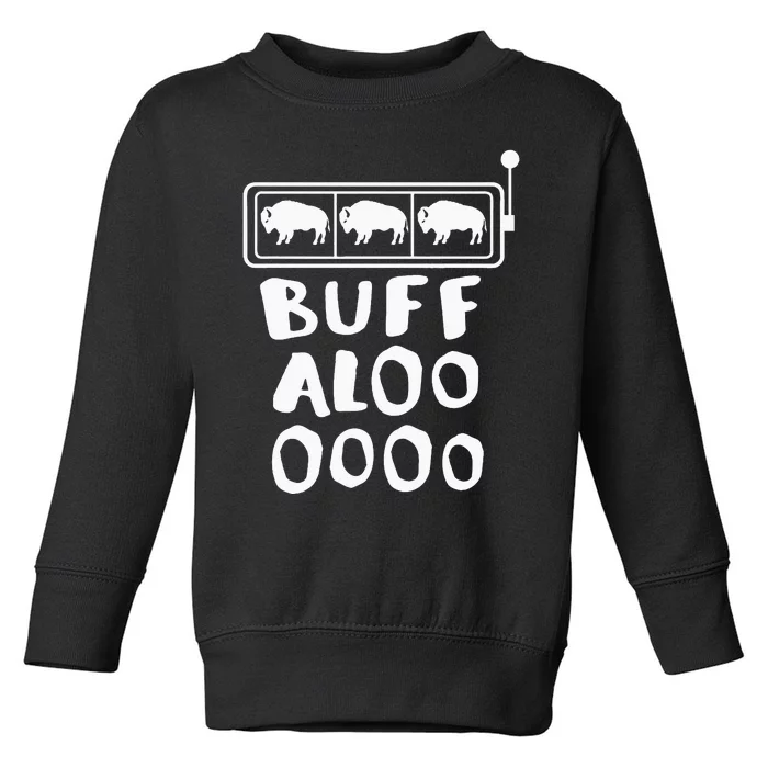 Buffalo Slots Lucky Casino Wear Toddler Sweatshirt