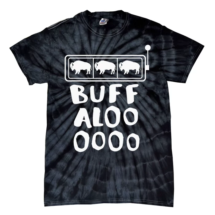 Buffalo Slots Lucky Casino Wear Tie-Dye T-Shirt