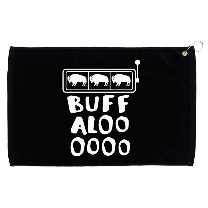 Buffalo Slots Lucky Casino Wear Grommeted Golf Towel