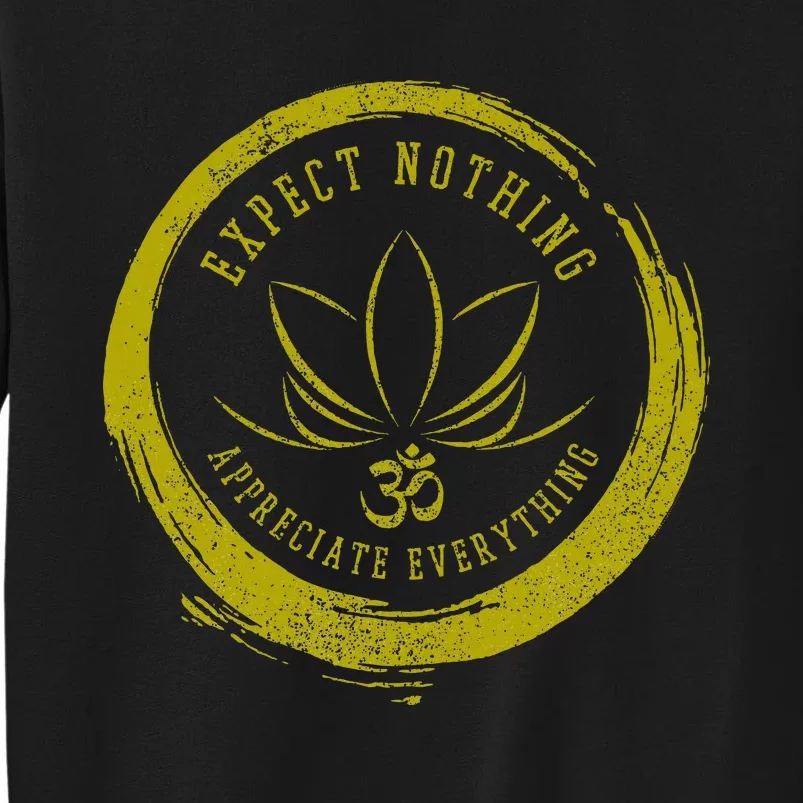 Buddhism Saying Lotus Flower Om Symbol Yoga Gift Sweatshirt