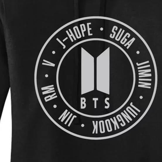 Bts Student Life Gift For Girlfriend Kpop Suga Jhope Women's Pullover Hoodie