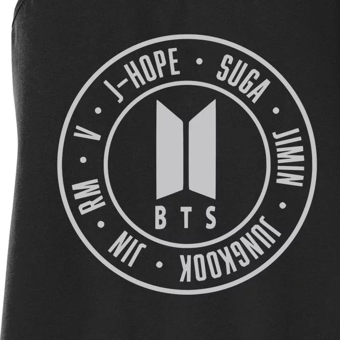 Bts Student Life Gift For Girlfriend Kpop Suga Jhope Women's Racerback Tank