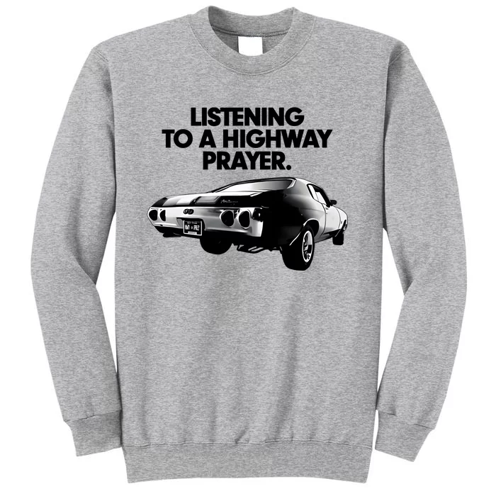 Billy Strings Listening To A Highway Prayers 2024 Tall Sweatshirt