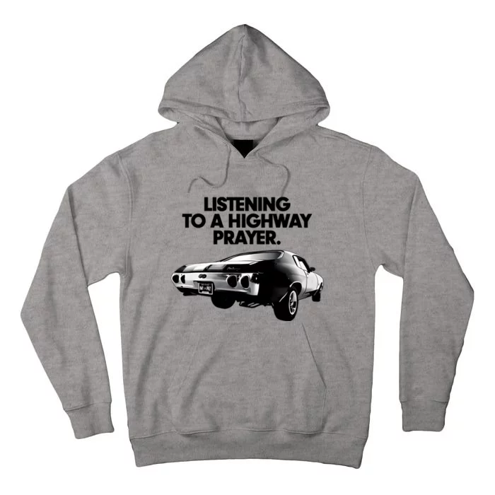 Billy Strings Listening To A Highway Prayers 2024 Tall Hoodie