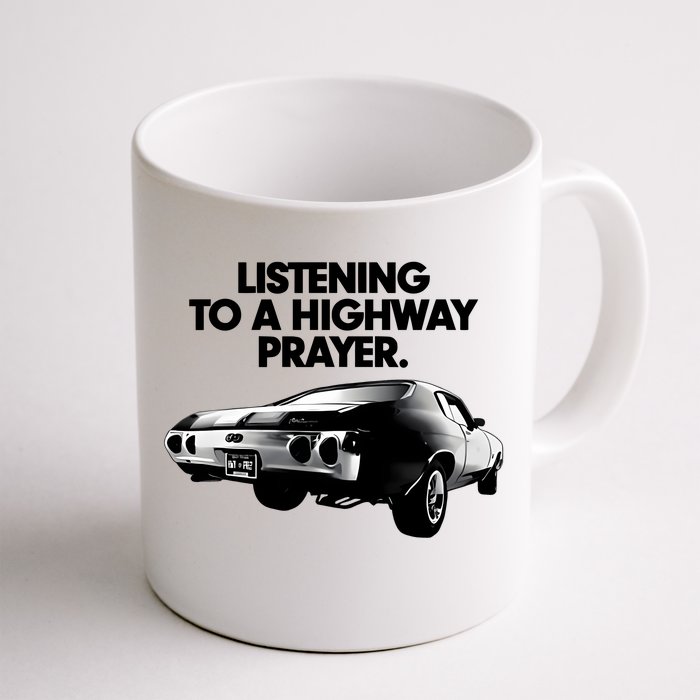 Billy Strings Listening To A Highway Prayers 2024 Front & Back Coffee Mug