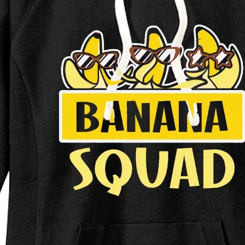 Banana Squad LetS Go Bananas Women's Fleece Hoodie