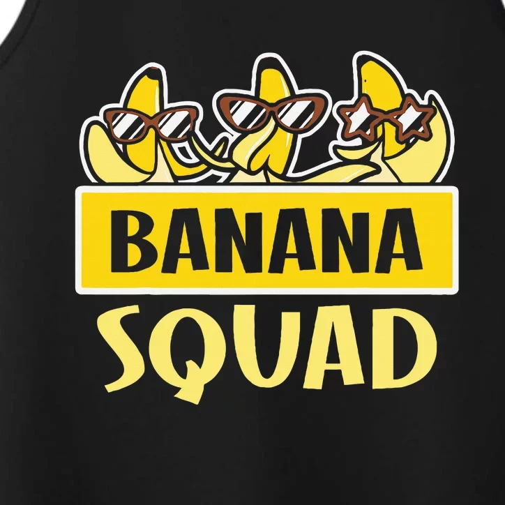 Banana Squad LetS Go Bananas Performance Tank