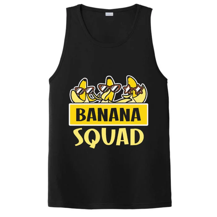 Banana Squad LetS Go Bananas Performance Tank