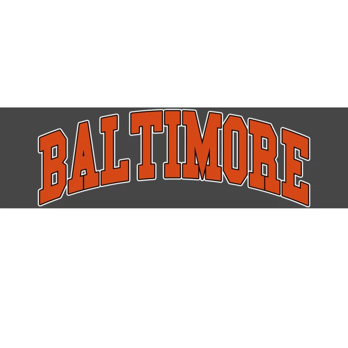 Baltimore Sports Logo Bumper Sticker