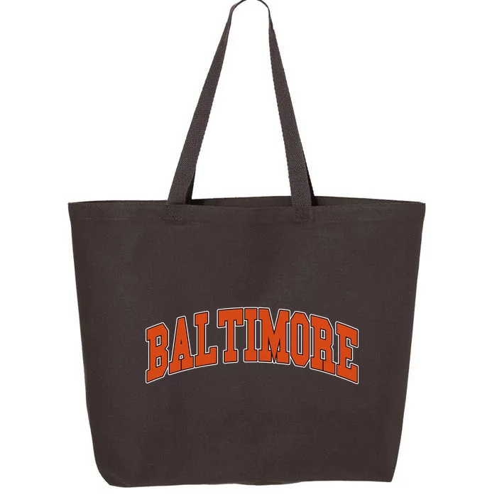 Baltimore Sports Logo 25L Jumbo Tote