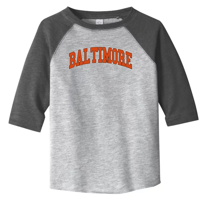 Baltimore Sports Logo Toddler Fine Jersey T-Shirt