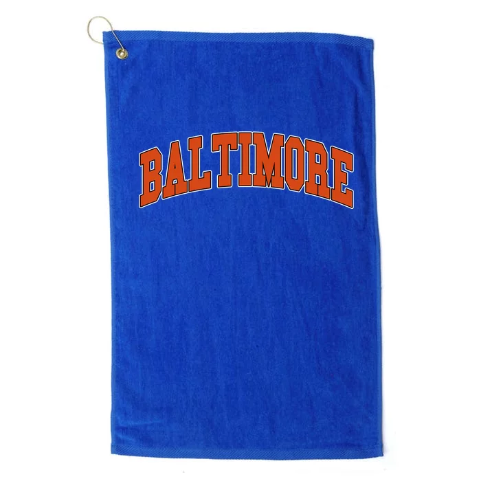 Baltimore Sports Logo Platinum Collection Golf Towel