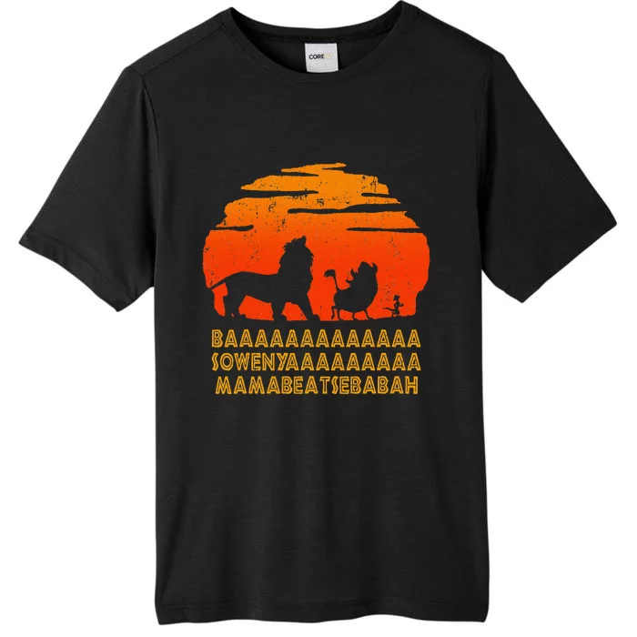 Baaa Sowenyaaa Lion African King ChromaSoft Performance T-Shirt