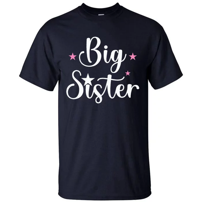 Big Sister Little Stars Tall T-Shirt