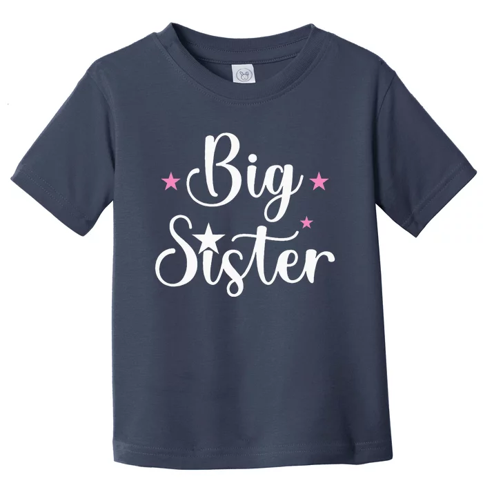 Big Sister Little Stars Toddler T-Shirt