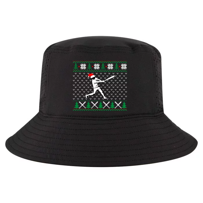 Baseball Sport Lover Ugly Christmas Sweater Cool Comfort Performance Bucket Hat