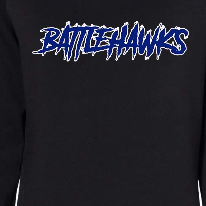 B.A.T.T.L.E.H.A.W.K.S St. Louis Football Tailgate Kakaw Womens California Wash Sweatshirt