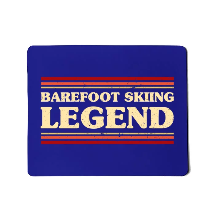 Barefoot Skiing Legend Barefooting Adventure Sports Gift Mousepad