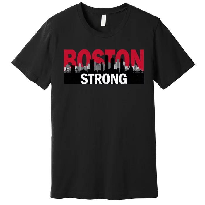 Boston Strong Longsleeve Boston City Tee Premium T-Shirt