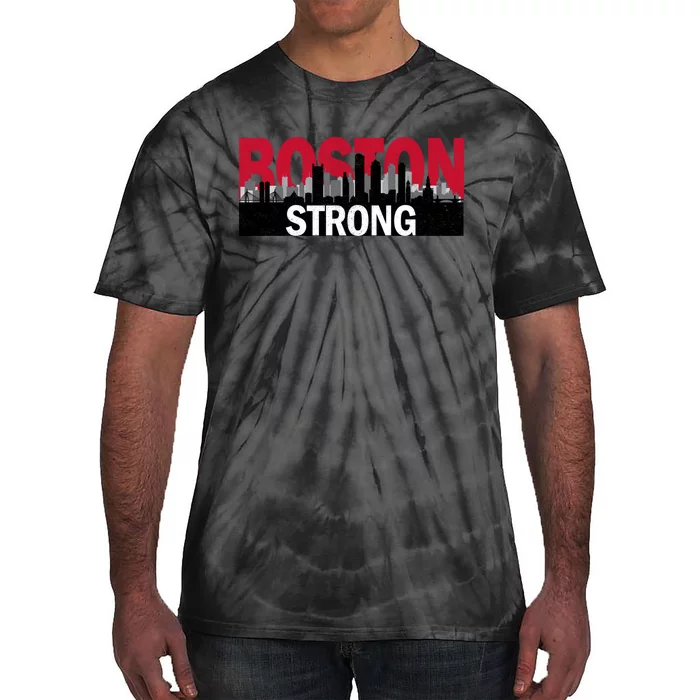 Boston Strong Longsleeve Boston City Tee Tie-Dye T-Shirt