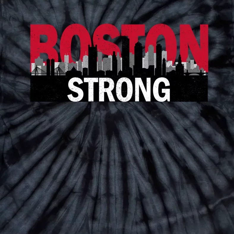 Boston Strong Longsleeve Boston City Tee Tie-Dye T-Shirt