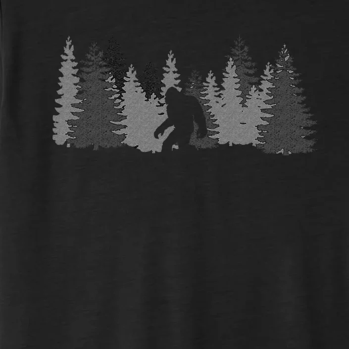 Bigfoot Sasquatch Lovers Bigfoot Believers Camping ChromaSoft Performance T-Shirt