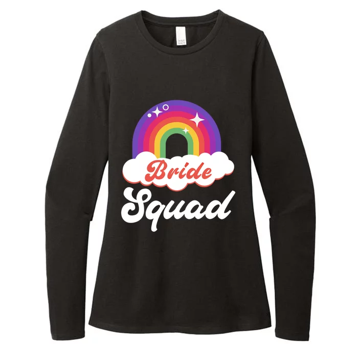 Bride Squad Lesbian Bachelorette Party Gift Womens CVC Long Sleeve Shirt