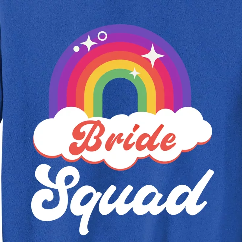 Bride Squad Lesbian Bachelorette Party Gift Sweatshirt