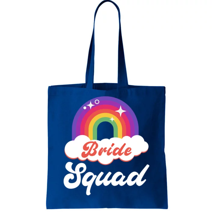 Bride Squad Lesbian Bachelorette Party Gift Tote Bag