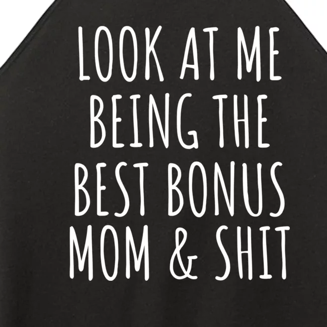 Bonus Step Mom Mothers Day From Stepdaughter Stepson Stepmom Women’s Perfect Tri Rocker Tank