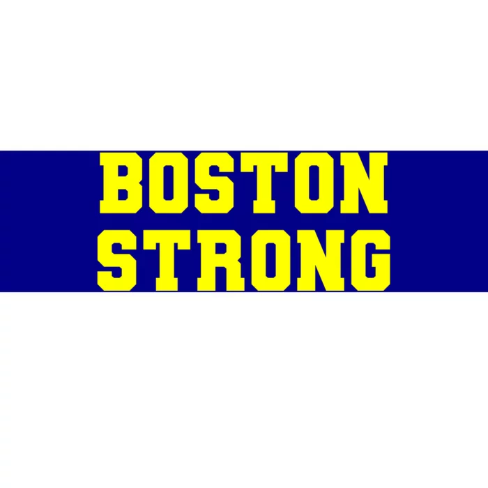 Boston Strong Marathon Running Bumper Sticker