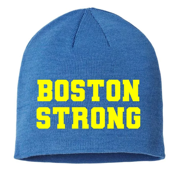 Boston Strong Marathon Running 8 1/2in Sustainable Knit Beanie