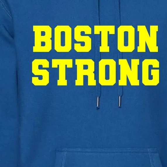 Boston Strong Marathon Running Premium Hoodie