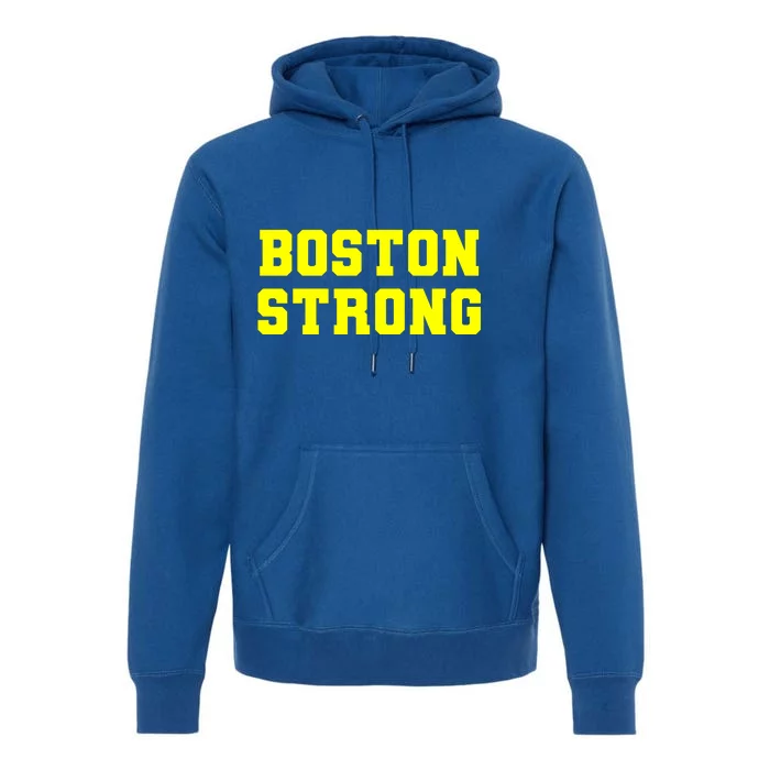 Boston Strong Marathon Running Premium Hoodie