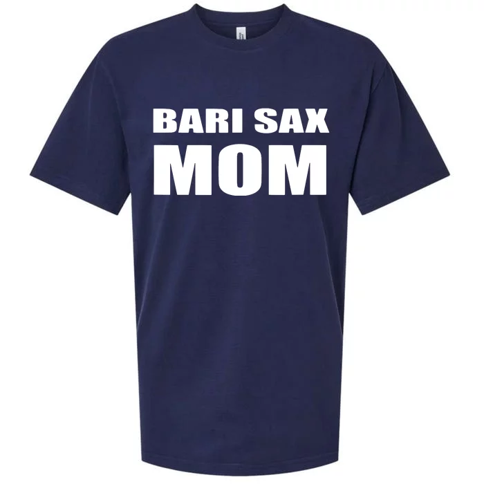 Bari Sax Mom Shirts Band Baritone Saxophone Mother Tee Sueded Cloud Jersey T-Shirt