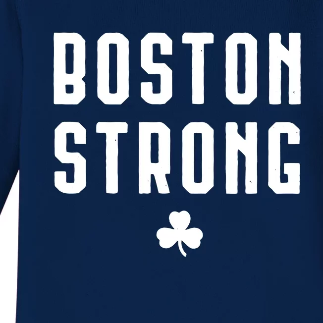 Boston Strong Marathon Memorial Baby Long Sleeve Bodysuit