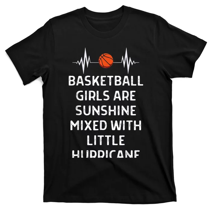 Basketball Sunshine Mixed Little Hurricane Women Men T-Shirt