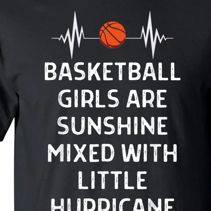 Basketball Sunshine Mixed Little Hurricane Women Men Tall T-Shirt